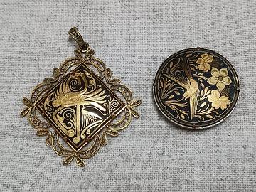 set vintage Damaschino di Toledo