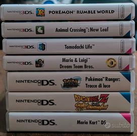 Giochi Nintendo 3DS e DS Prezzi in Descrizione