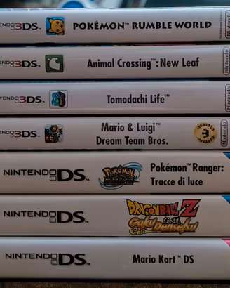 Giochi Nintendo 3DS e DS Prezzi in Descrizione