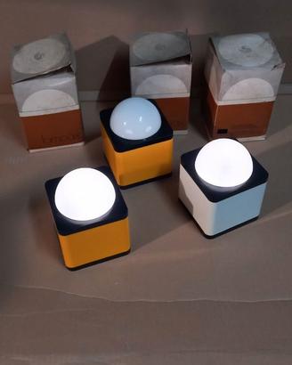 Lampade da comodino anni 70. N.3 pezzi.