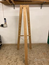 Cavalletto professionale da esposizione quadri