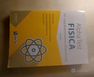 4 Libri AlphaTest - test di ammissione università