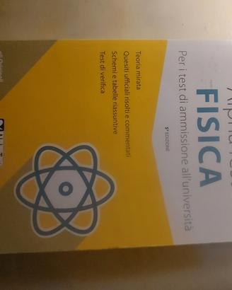 4 Libri AlphaTest - test di ammissione università
