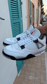 Jordan 4 White cement