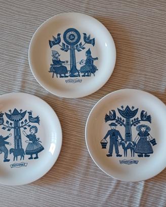 Piatti Ceramica Folk olandese Royal Sphinx