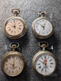 4 Orologi  Antichi - Da Revisionare/Restauro