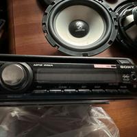 autoradio e casse