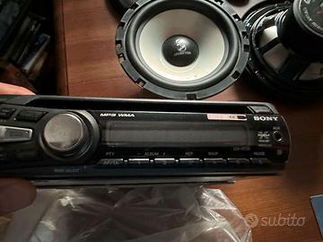 autoradio e casse