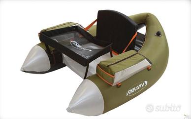 Belly Boat Outcast Fish Cat 4 Deluxe + Accessori