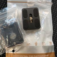 Manfrotto piastra cavalletto treppiede