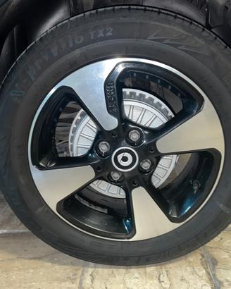 Cerchi in lega smart forfour 15 pollici