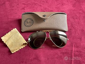 Occhiali Ray-Ban vintage 1975 Lenti Bausch & Lomb