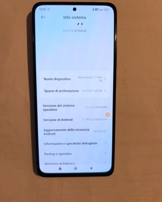 Smartphone Redmi note 11pro plus 5g 6gb 128gb