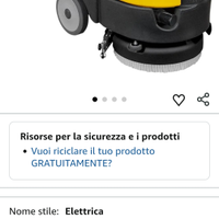 Lavor L1 36E - Lavapavimenti elettrica - 3 in 1: l
