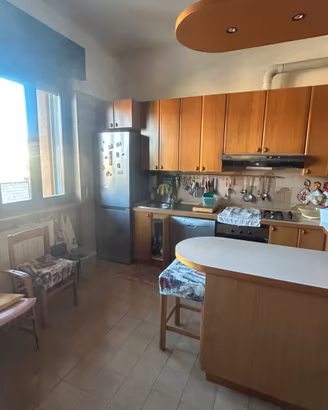 Cucina Angolare in Legno Completa