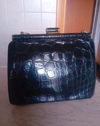 borsetta in coccodrillo d epoca