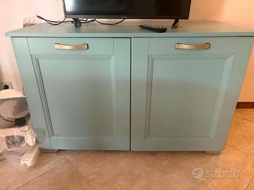 Credenza azzurra
