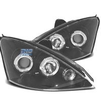 FARI FORD FOCUS 98-01 ANGEL EYES LED NERO