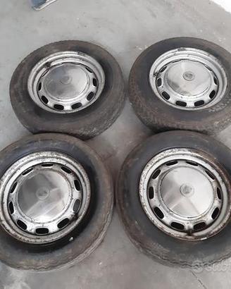 4 Cerchi IN METALLO-FERRO usati PORSCHE 911-912