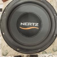 sub woofer hertz 