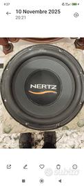 sub woofer hertz 