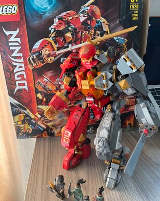 Lego Ninjago 71720 Mech Pietra Fuoco usato