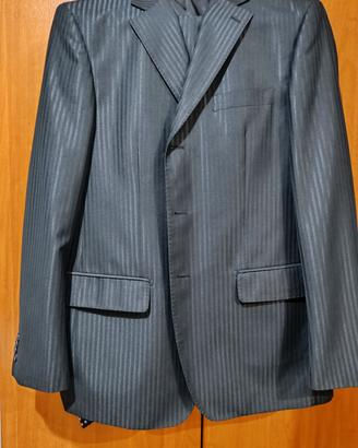 vestito da uomo blu scuro 