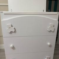 Cassettiera Fasciatoio Erbesi