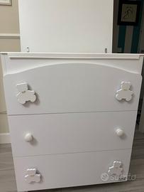 Cassettiera Fasciatoio Erbesi