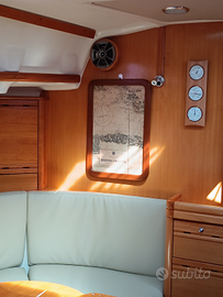 Quadro/vassoio con carta nautica