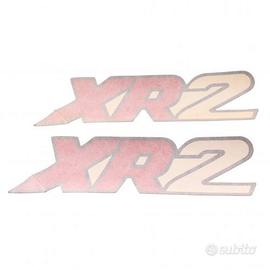 Coppia adesivi fianchetto laterale Gilera XR2