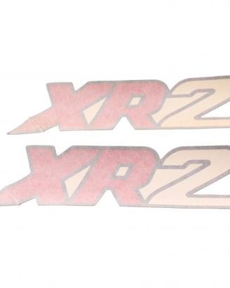 Coppia adesivi fianchetto laterale Gilera XR2