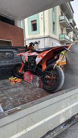 cerchi e plastiche graticate ktm (prezzi tratt.)