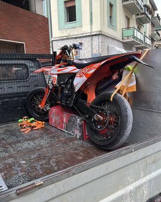 cerchi e plastiche graticate ktm (prezzi tratt.)