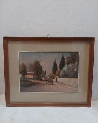 Dipinto ad Olio :Scena Campeste