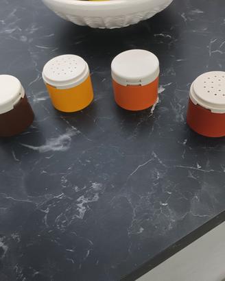 Set spezie vintage originale Tupperware anni 70