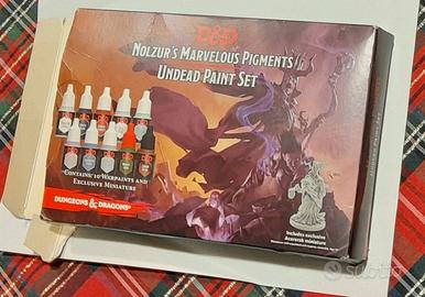 Pittura di modelli in miniatura Dungeons & Dragons