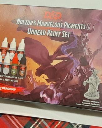 Pittura di modelli in miniatura Dungeons & Dragons