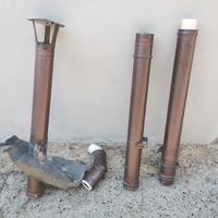 Canna fumaria in acciaio inox verniciato