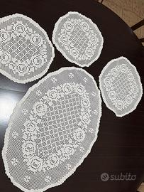 4 pezzi centri fatti a mano