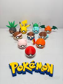 Pokeball e scritta pokemon
