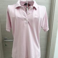 Polo rosa robe di kappa da donna taglia m sportiva