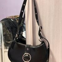 Borsa baguette nera stile Y2K vintage