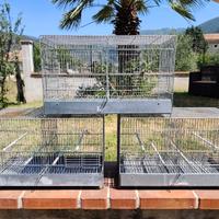 Gabbie da 55 cm con accessori