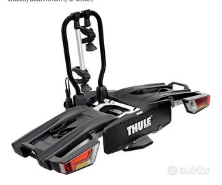 Thule Easyfold Xt Gancio Traino Portabici, 2 bikes