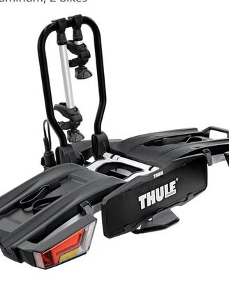 Thule Easyfold Xt Gancio Traino Portabici, 2 bikes