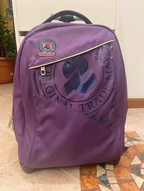 Zaino Invicta trolley viola