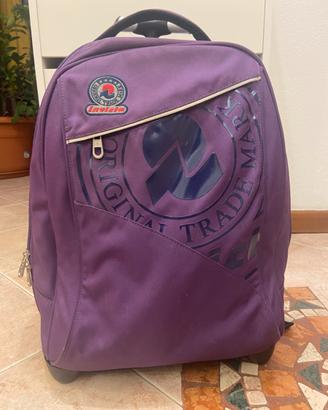 Zaino Invicta trolley viola