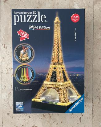Puzzle 3d Tour Eiffel