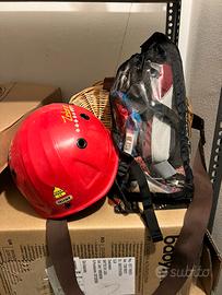 Set ferrata e casco salewa